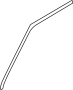 Image of Door Window Molding (Upper) image for your 2010 Ford Flex   