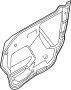 Image of Door Water Deflector image for your 1996 Ford Bronco   