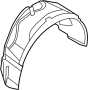 Image of Quarter Panel Splash Shield image for your 2024 Ford Explorer  ST-Line Sport Utility 