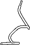 View Differential Vent Hose (Rear) Full-Sized Product Image 1 of 3