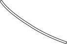 Image of Liftgate Reveal Molding (Upper) image for your 2007 Ford F-250 Super Duty   