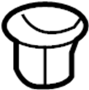 View Quarter Panel Molding Seal Full-Sized Product Image 1 of 2