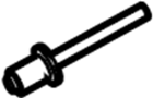 View Rivet. Bumper. Support. (Upper) Full-Sized Product Image 1 of 10