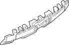 View Bumper Impact Absorber (Rear) Full-Sized Product Image 1 of 2