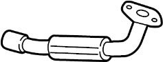 View Turbocharger Oil Line (Lower) Full-Sized Product Image 1 of 6