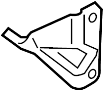 View Bracket. Support. (Lower) Full-Sized Product Image 1 of 6