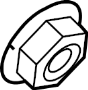 Image of Harness nut. NUT - HEX. image for your 2020 Ford F-250 Super Duty  XLT Crew Cab Pickup 