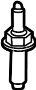 Image of Stud. Inverter. Drive. Bolt. Battery. A Bolt used to attach. image for your 2021 Ford F-150 2.7L EcoBoost V6 A/T 4WD XL Extended Cab Pickup Fleetside 