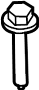 View Bolt. Water. Tube. Inlet. (Upper) Full-Sized Product Image 1 of 3