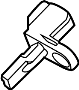 View ABS Wheel Speed Sensor (Front) Full-Sized Product Image