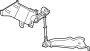 Image of Suspension Ride Height Sensor (Front) image for your 2024 Ford Transit-350  Base Cab & Chassis 