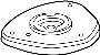 View Suspension Strut Mount (Upper) Full-Sized Product Image 1 of 2