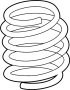 Image of Coil Spring (Front) image for your 2014 Ford Mustang   