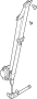 Image of Seat Belt Lap and Shoulder Belt (Rear) image for your 2004 Ford E-350 Club Wagon   