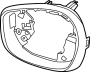 Image of Door Mirror Trim Ring (Upper) image for your 2007 Ford Expedition   