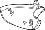 Image of Door Mirror Cover (Lower) image for your 2023 Ford F-150 2.7L EcoBoost V6 A/T 4WD Lariat Extended Cab Pickup Fleetside 