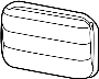 View Vent. GRILLE. Panel.  Full-Sized Product Image 1 of 2
