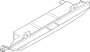 Image of Back Up Light Assembly image for your 2024 Ford Mustang Mach-E  Rally Sport Utility 