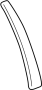 View Molding. Applique. Door. (Front, Rear, Upper) Full-Sized Product Image
