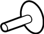 View Bumper Cover Screw (Lower) Full-Sized Product Image 1 of 6