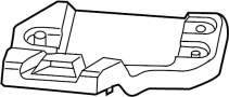 Image of Headlight Bracket image for your 2004 Ford F-150 5.4L Triton V8 A/T RWD XLT Crew Cab Pickup Stepside 