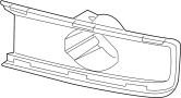 Image of Fog Light Bracket image for your 2015 Ford Police Interceptor Sedan   