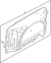 View Engine Cooling Fan Shroud (Upper) Full-Sized Product Image