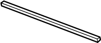 View A/C Condenser Seal (Upper) Full-Sized Product Image