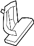 View A/C Refrigerant Line Bracket Full-Sized Product Image