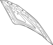 Image of Hood Panel image for your 2022 Ford Transit-350 3.5L EcoBoost V6 A/T RWD Base Standard Cargo Van 