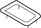View Bezel. Trim. Cup. Console. Holder.  Full-Sized Product Image 1 of 2