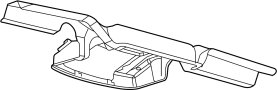 View Console Bracket (Rear) Full-Sized Product Image 1 of 3