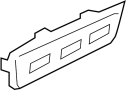 Image of Power Seat Switch Bezel image