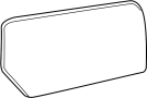 View Door Mirror Glass (Rear) Full-Sized Product Image 1 of 2