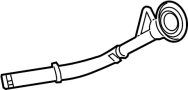 View FILLER NECK. HOSE - FILLER PIPE.  Full-Sized Product Image 1 of 4