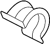 View Suspension Stabilizer Bar Bracket Full-Sized Product Image 1 of 5
