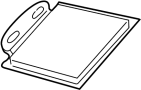 View HVAC Heater Core Seal Full-Sized Product Image