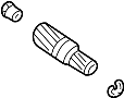 View Shaft. Axle. (Front) Full-Sized Product Image