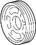 View Power Steering Pump Pulley Full-Sized Product Image 1 of 2