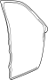 View Door Seal (Front, Upper) Full-Sized Product Image