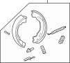 View Parking Brake Shoe Full-Sized Product Image