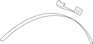 View Tire Pressure Monitoring System (TPMS) Sensor Mounting Band Full-Sized Product Image 1 of 3