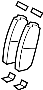 View Disc Brake Pad Set (Front) Full-Sized Product Image