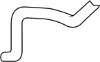 View Engine Coolant Overflow Hose Full-Sized Product Image 1 of 5