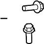 View Power. Pressure. STEERING. Hose. Bolt.  Full-Sized Product Image