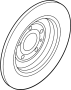 View Disc Brake Rotor Full-Sized Product Image