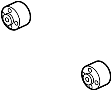 View Insulator. Bushing. Suspension. Differential. Crossmember. (Front) Full-Sized Product Image