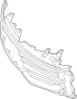 Image of Grille image for your 2015 Lincoln Navigator   