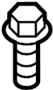 View Automatic Transmission Mount Bolt (Upper) Full-Sized Product Image