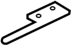 View Exhaust System Hanger Bracket (Front, Rear) Full-Sized Product Image
